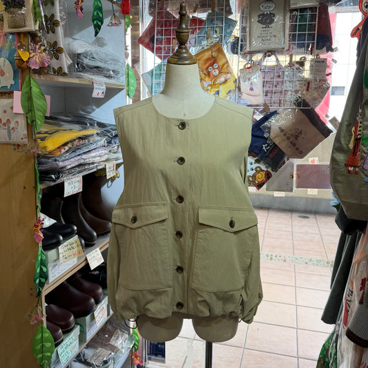 Sale- Tumugu Beige Vest