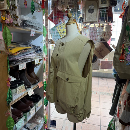 Sale- Tumugu Beige Vest