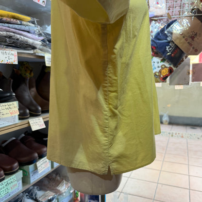 VM Yellow Round Collar Shirt, made in Japan