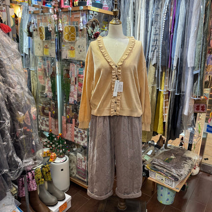 Hands of Creation Beige Merino Cardigan