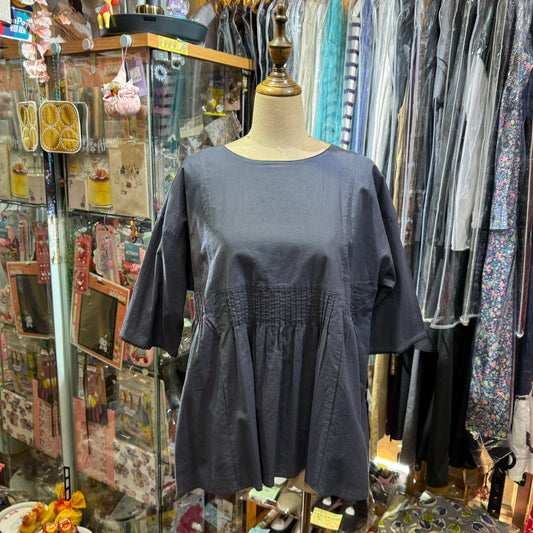 EXTRA20- Bulbul Blue 2Way Shirt