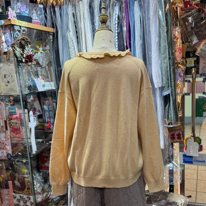 Hands of Creation Beige Merino Cardigan