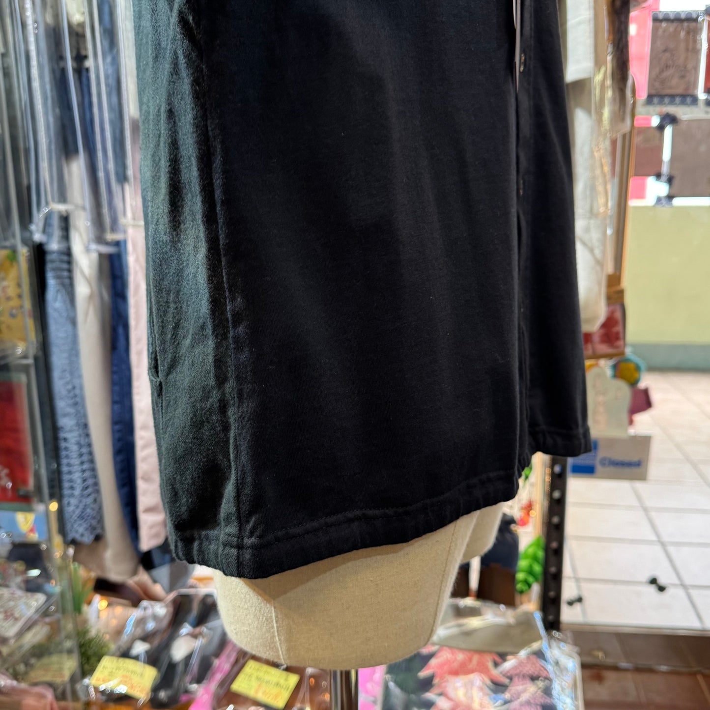 Sale- Vent Blanc 2Way Black Top, made in Japan