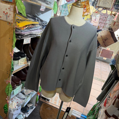 Siwaly Fluid Charcoal Cardigan