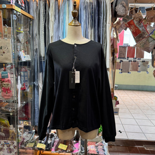 Sale- Vent Blanc 2Way Black Top, made in Japan