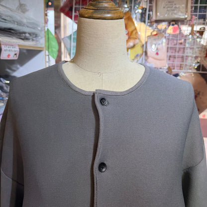 Siwaly Fluid Charcoal Cardigan