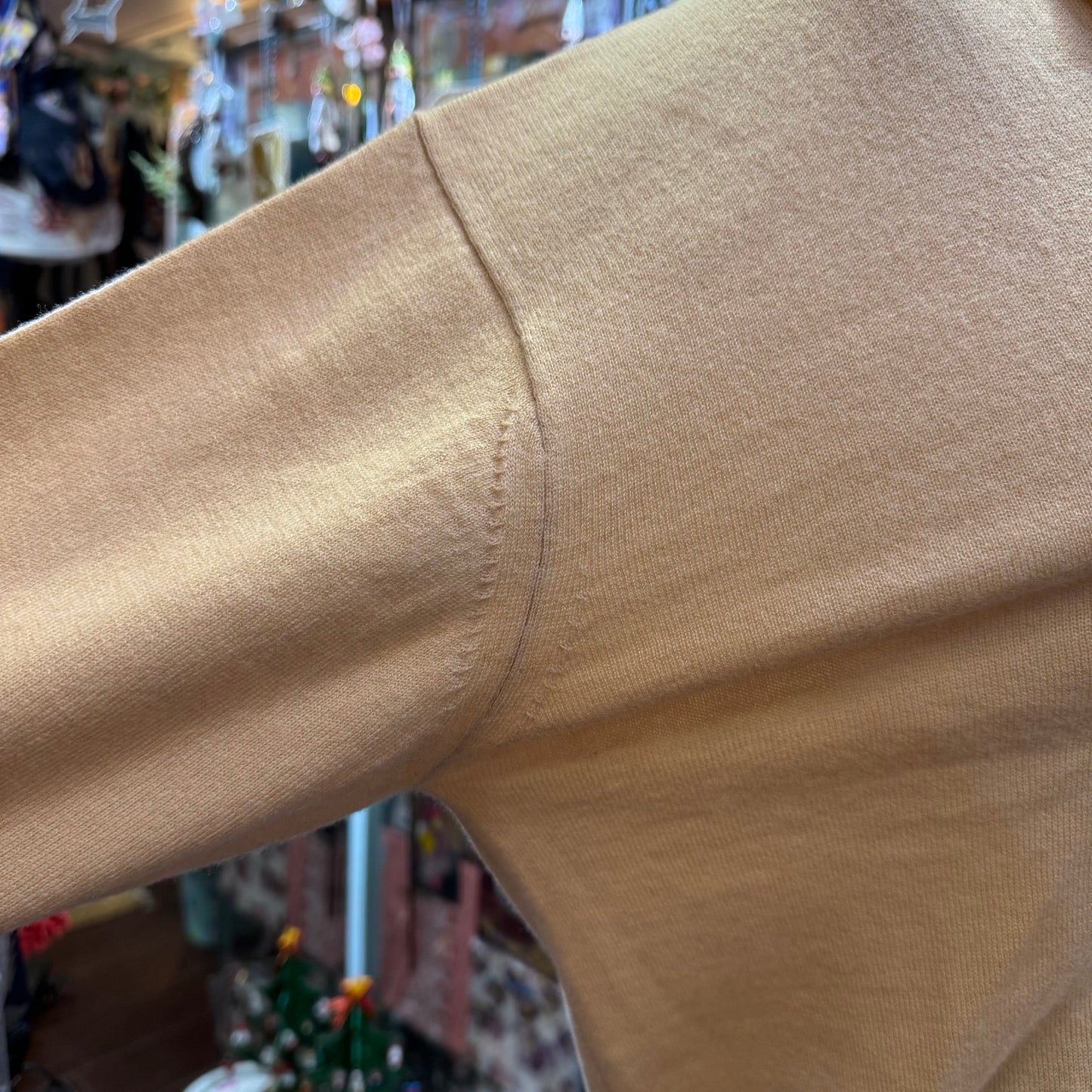 Hands of Creation Beige Merino Cardigan