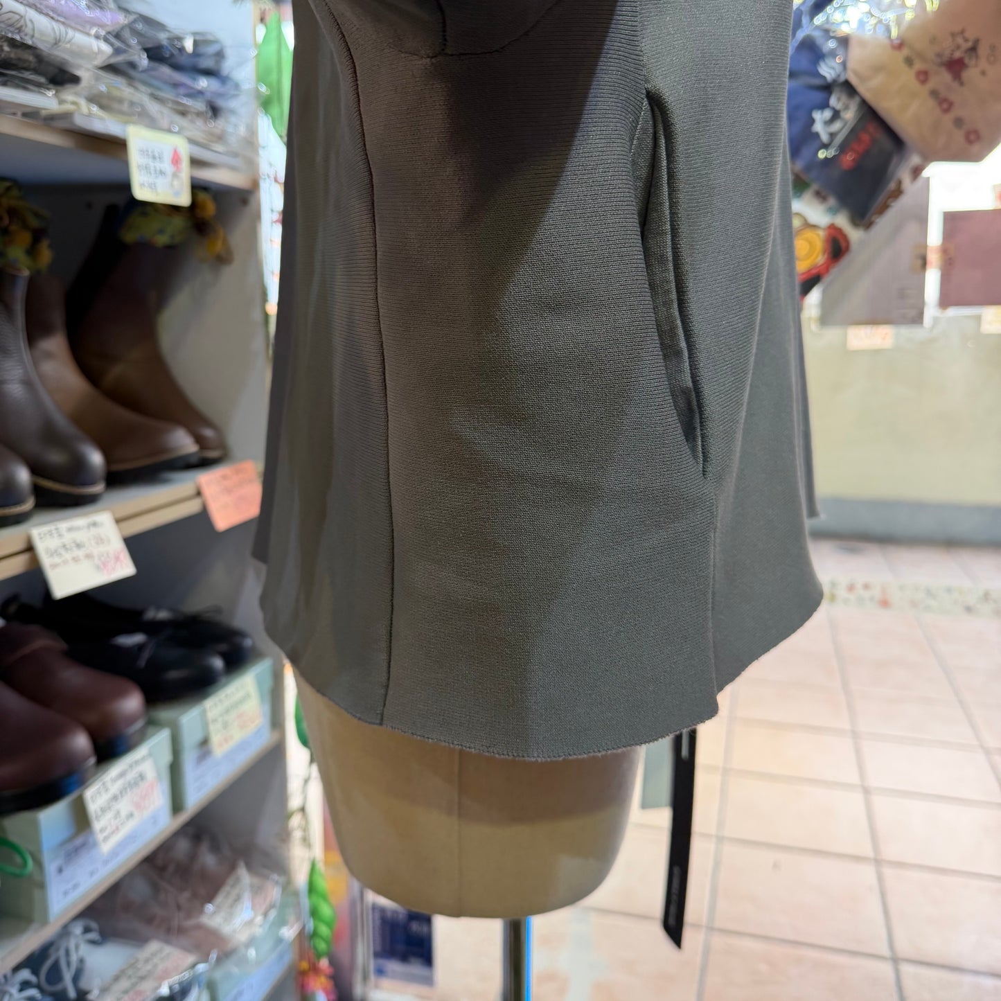 Siwaly Fluid Charcoal Cardigan