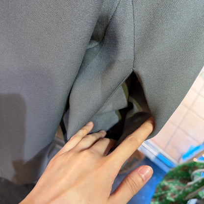 Siwaly Fluid Charcoal Cardigan