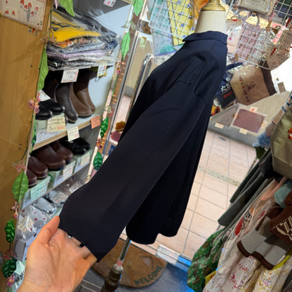 Siwaly fluid Long Blouse, 2 Colors, made in Japan