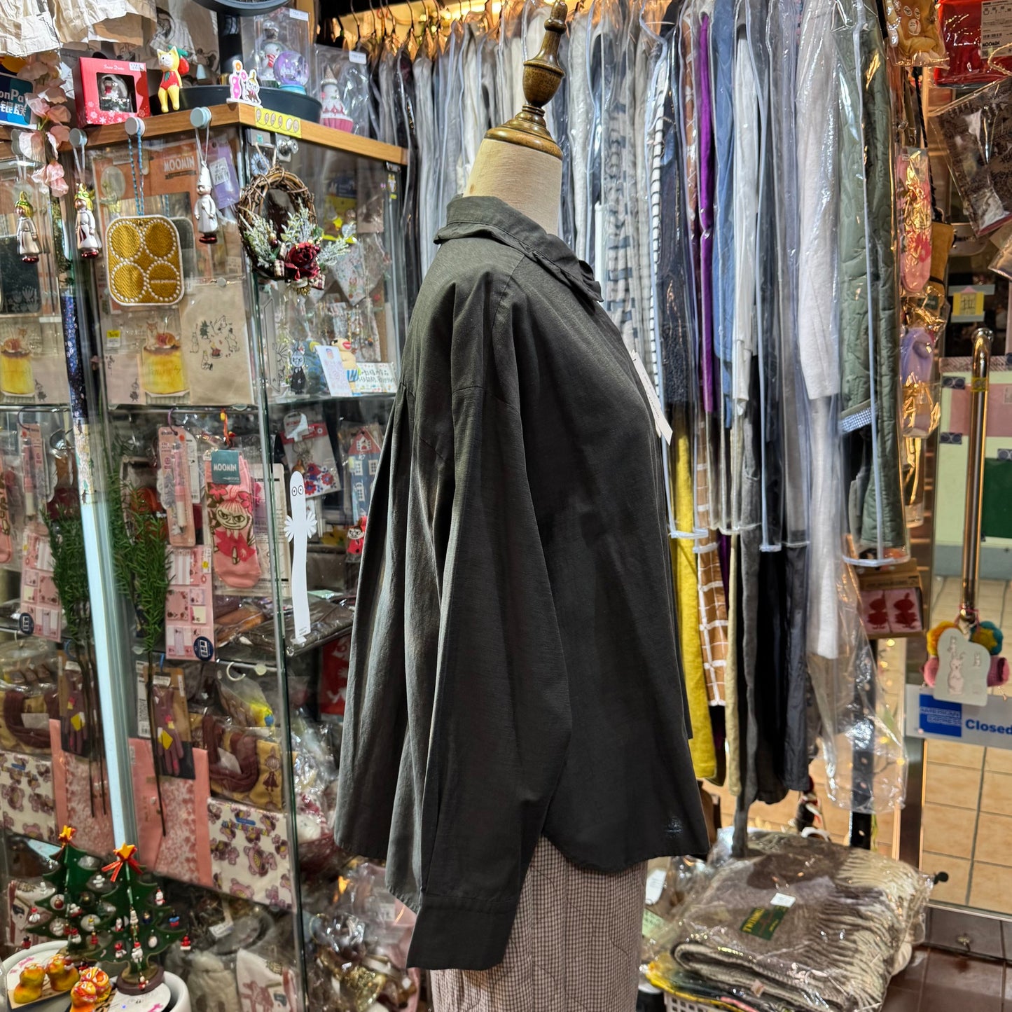 Hands of Creation Charcoal Shirt, made in Japan