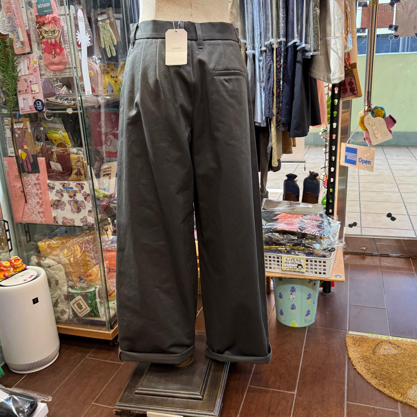 Sale- Liyoca Grey Pants, made in Japan