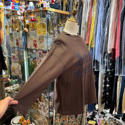 Tumugu Better Together Brown T-shirt, made in Japan