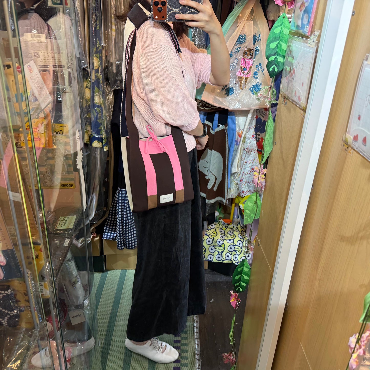Tricotē Colored Arrange Knot Bag, 2 Colors, made in Japan