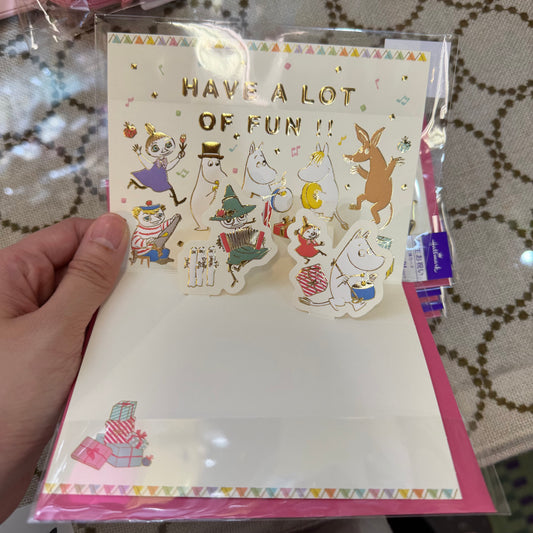 Moomin Little My 3D "Happy Birthday" Birthday Cards