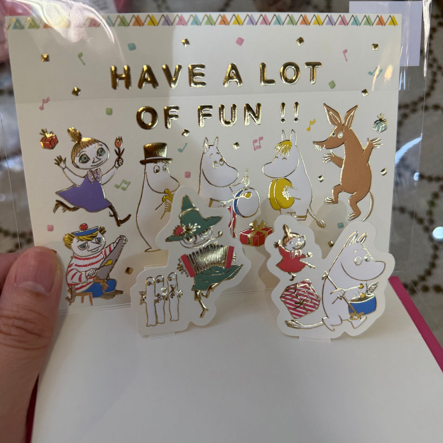 Moomin Little My 3D "Happy Birthday" Birthday Cards