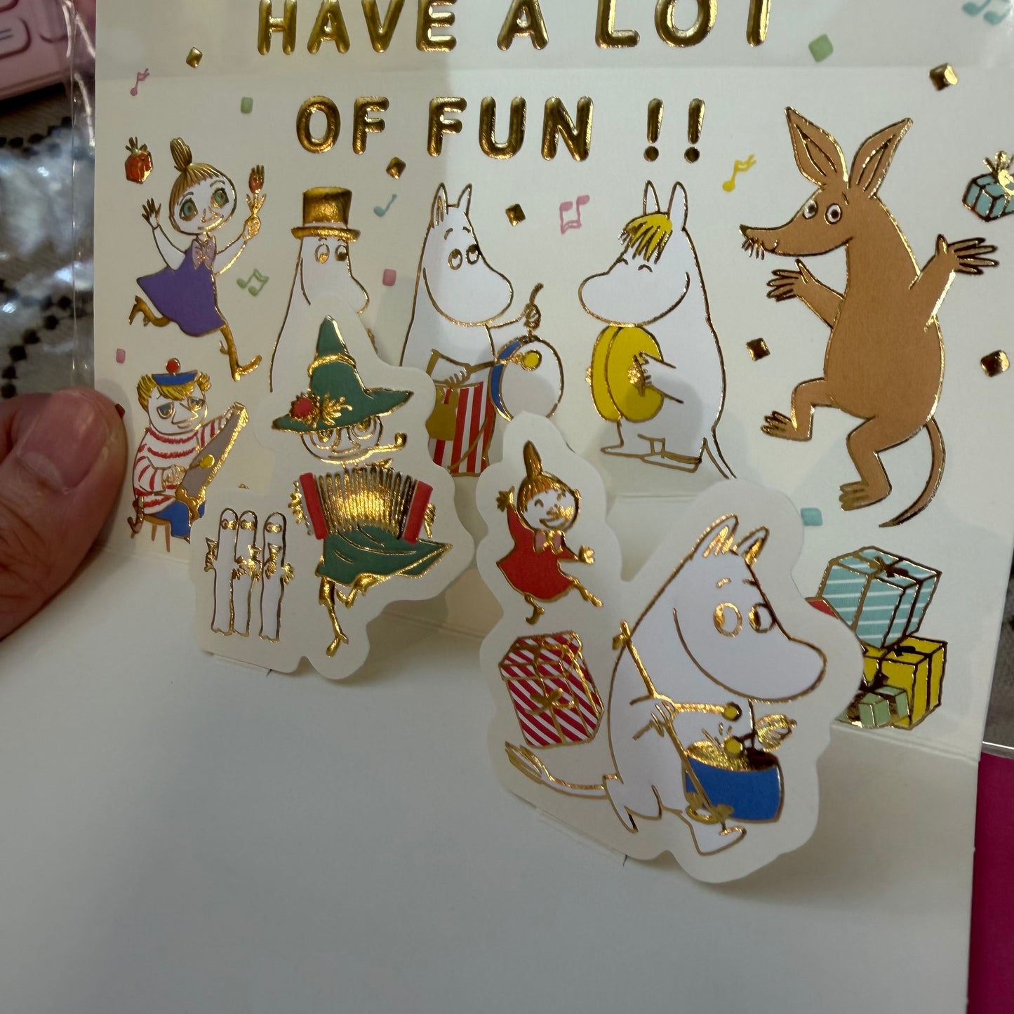 Moomin Little My 3D "Happy Birthday" Birthday Cards