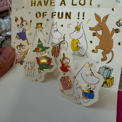 Moomin Little My 3D "Happy Birthday" Birthday Cards