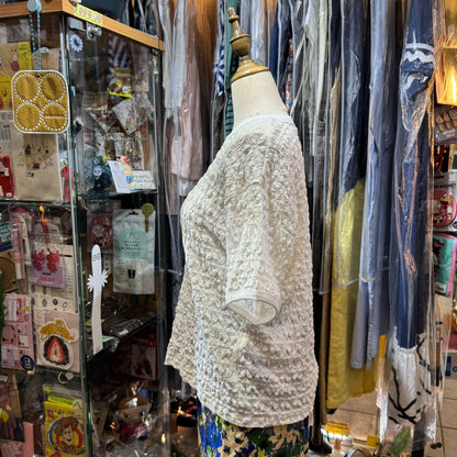 Sale- Mizuiro Ind Stretch Lace T-shirt, 2 Colors