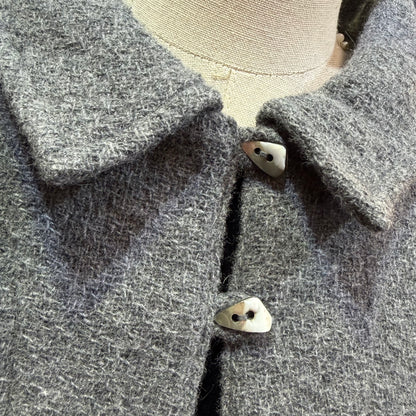 Ina Grey Wool Vest Top, made in Japan