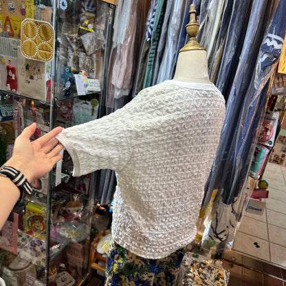 Sale- Mizuiro Ind Stretch Lace T-shirt, 2 Colors