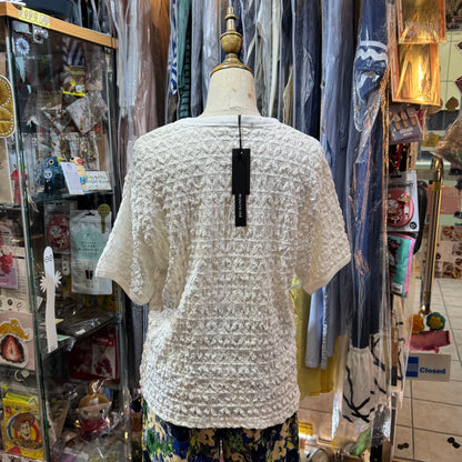 Sale- Mizuiro Ind Stretch Lace T-shirt, 2 Colors