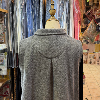 Ina Grey Wool Vest Top, made in Japan