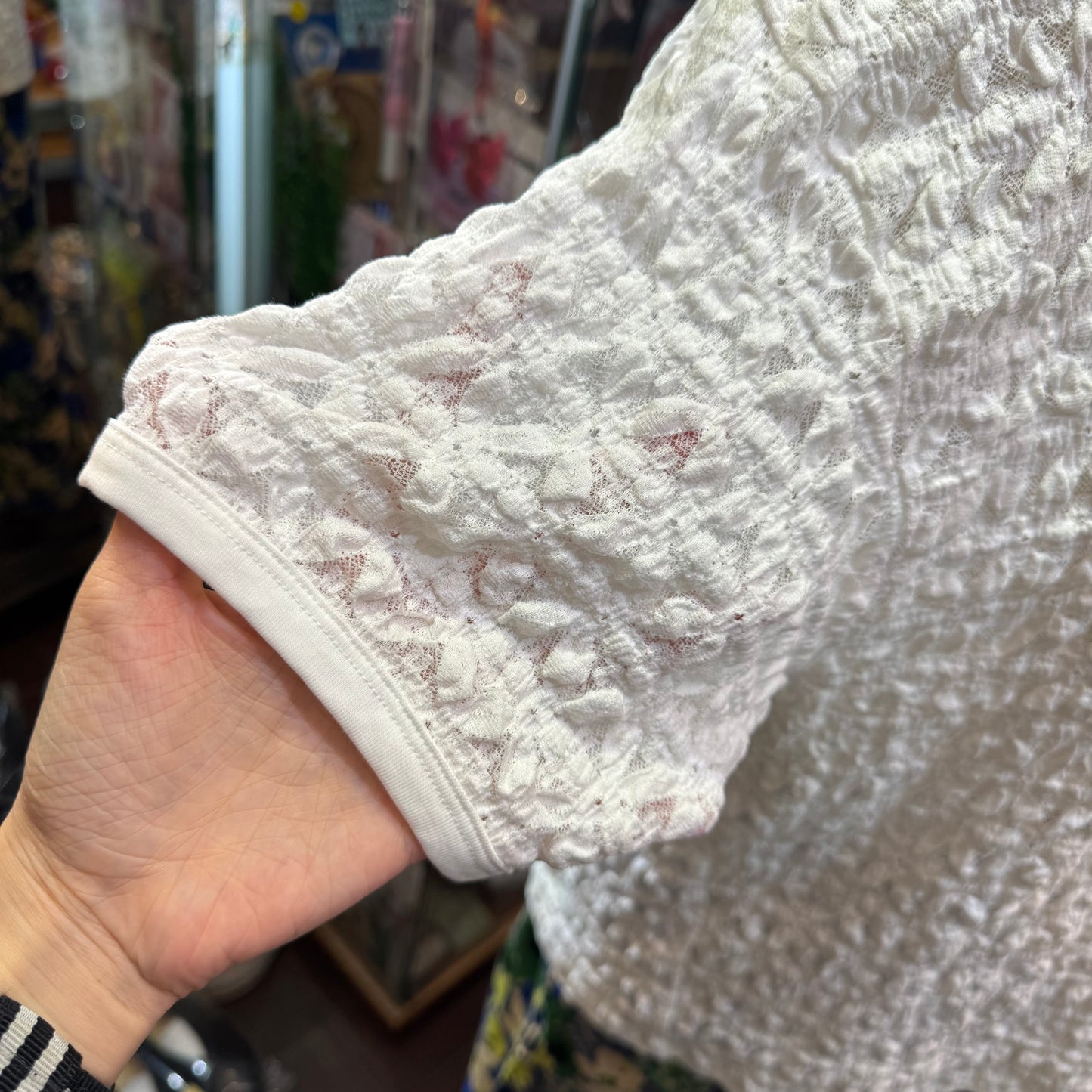 Mizuiro Ind Stretch Lace T-shirt, 2 Colos