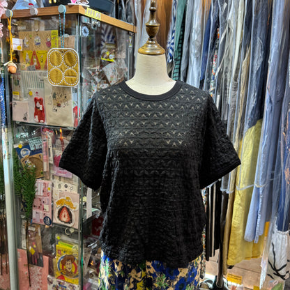 Sale- Mizuiro Ind Stretch Lace T-shirt, 2 Colors