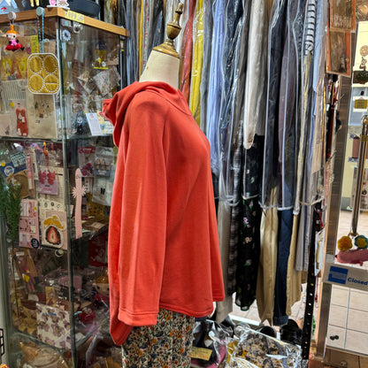 Estroislose Pink Hoodie Top, made in Japan