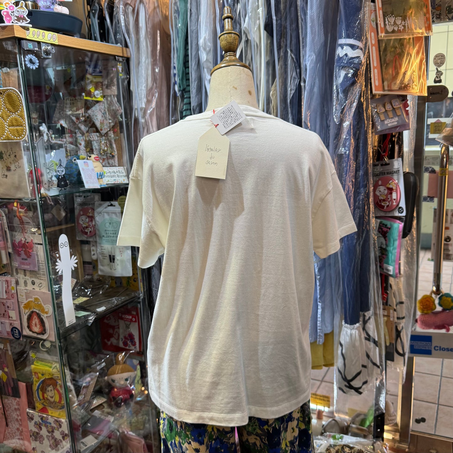 Latelier du savon White T-shirt, made in Japan