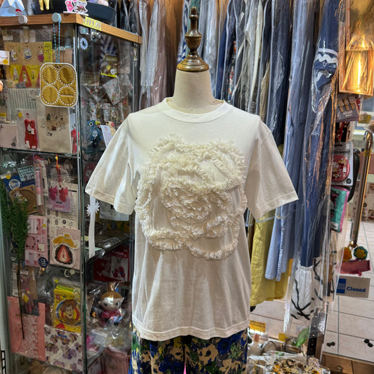 Iki Embroidery T-shirt, 2 Colors, made in Japan