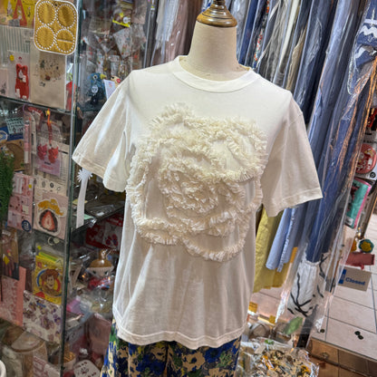 Iki Embroidery T-shirt, 2 Colors, made in Japan