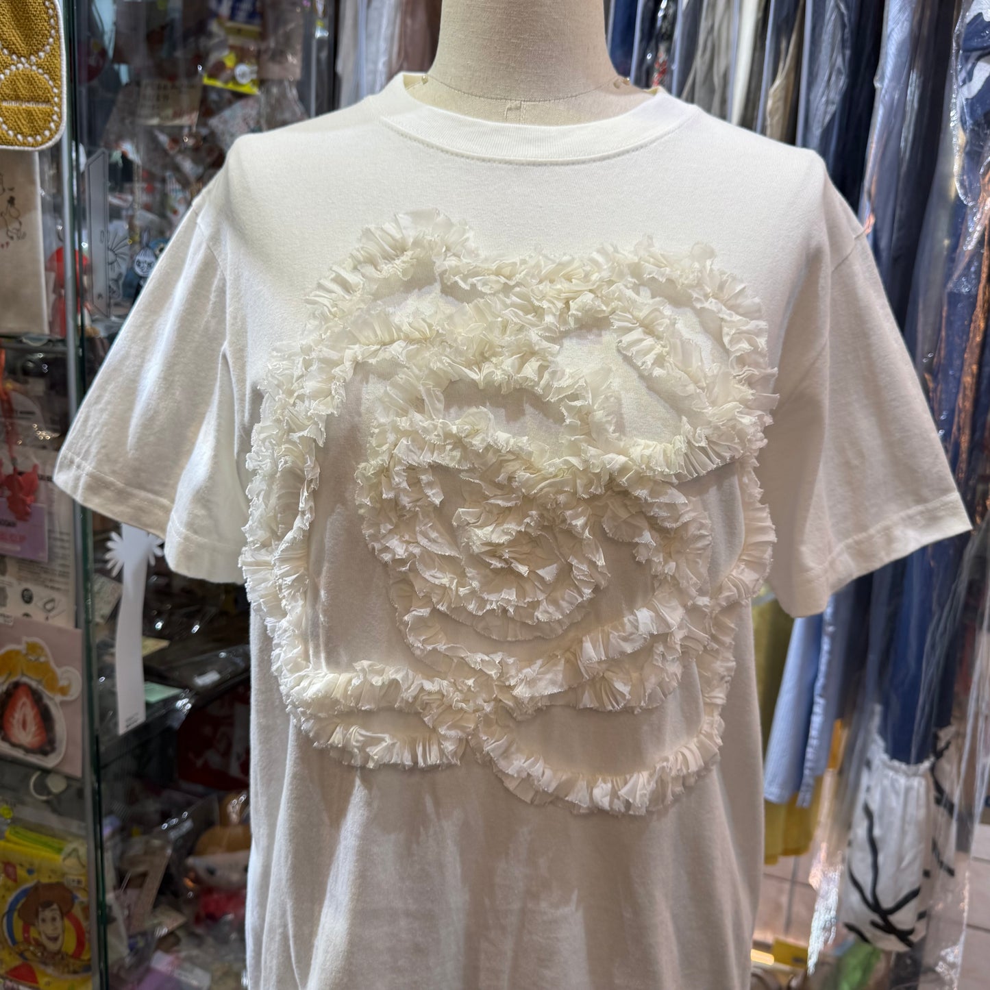 Iki Embroidery T-shirt, 2 Colors, made in Japan