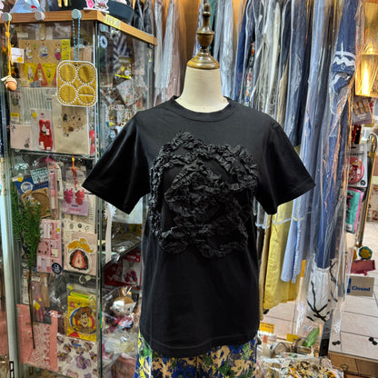 Iki Embroidery T-shirt, 2 Colors, made in Japan