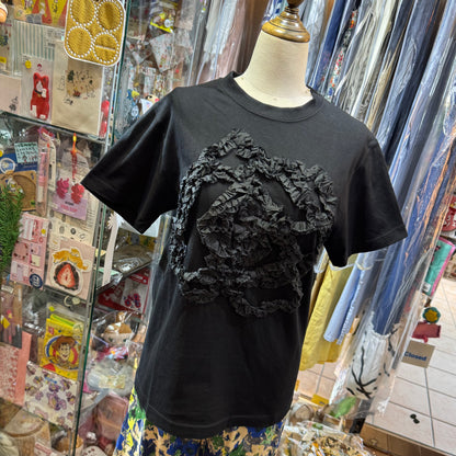 Iki Embroidery T-shirt, 2 Colors, made in Japan
