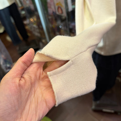 Ista-ire Ivory Turtleneck Top