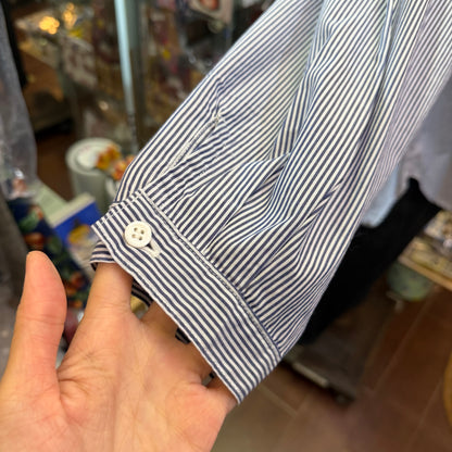 DMG Blue Striped Shirt, made in Japan