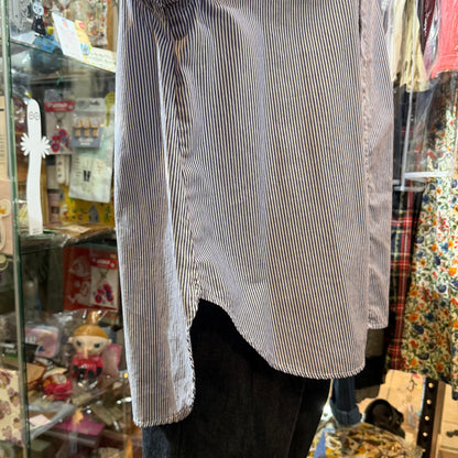 DMG Blue Striped Shirt, made in Japan