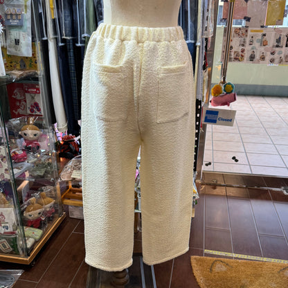 Yarra White Pants, made in Japan