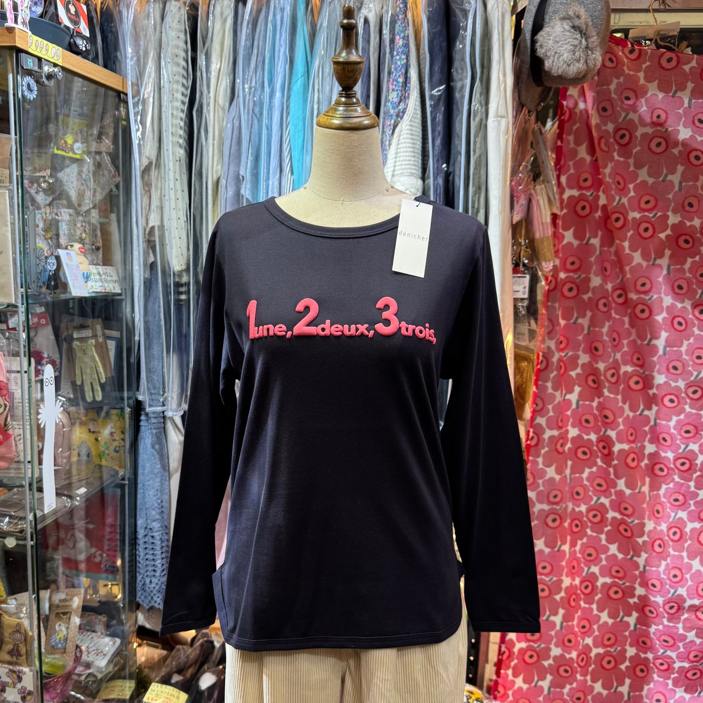 EXTRA20-Denicher 123 T-shirt, 2 Colors, made in Japan