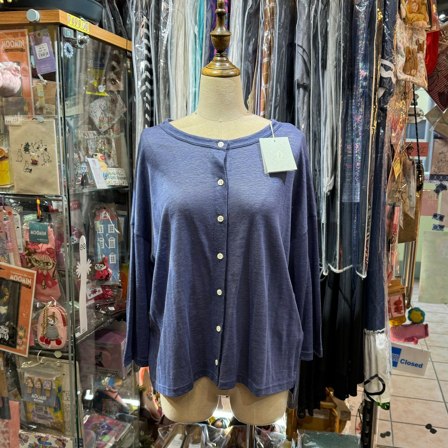 Sale- d.comfort Linen Cardigan, 2 Colors, made in Japan