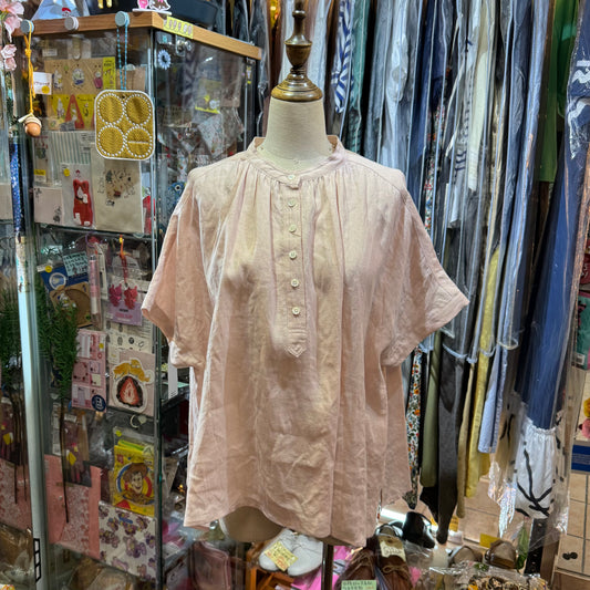 Vent d Ouest Pink Shirt, made in Japan