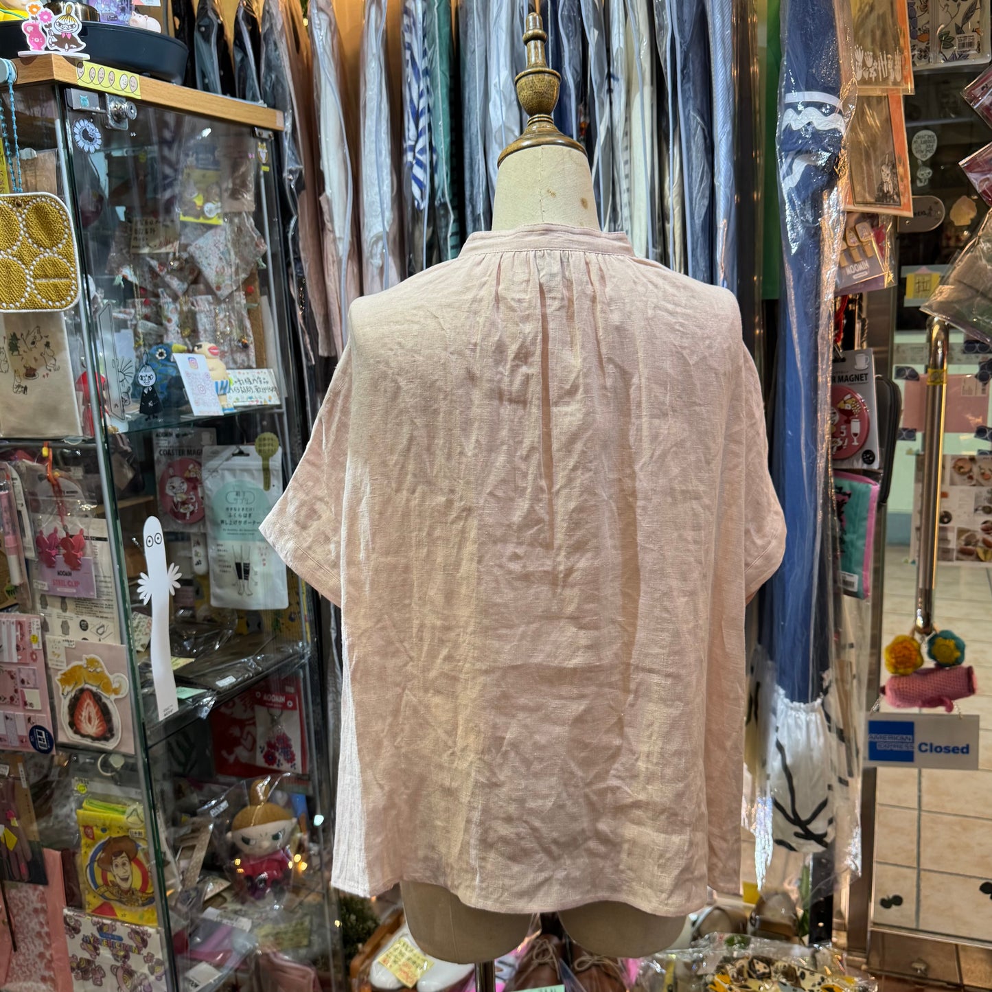 Vent d Ouest Pink Shirt, made in Japan