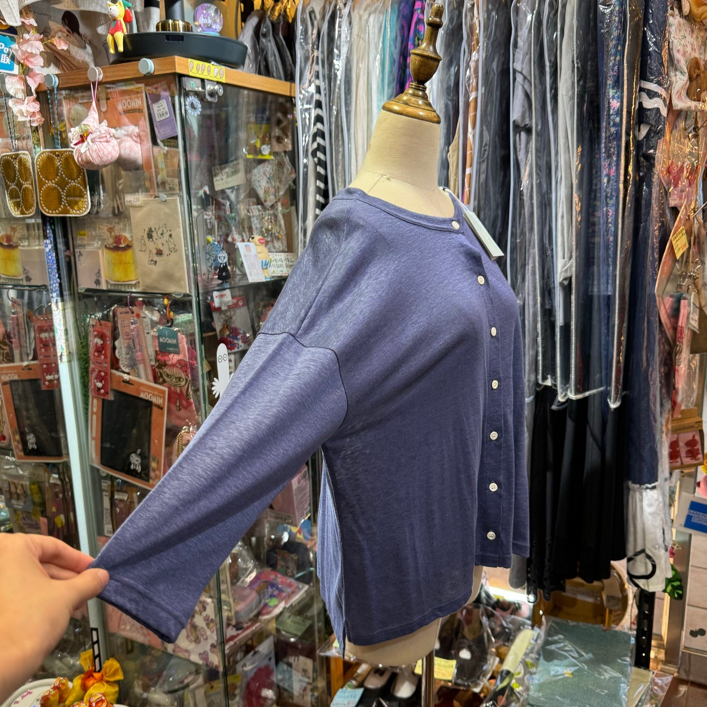 Sale- d.comfort Linen Cardigan, 2 Colors, made in Japan