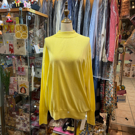 Doux Bleu Yellow Cotton Super Soft Top, made in Vietnam