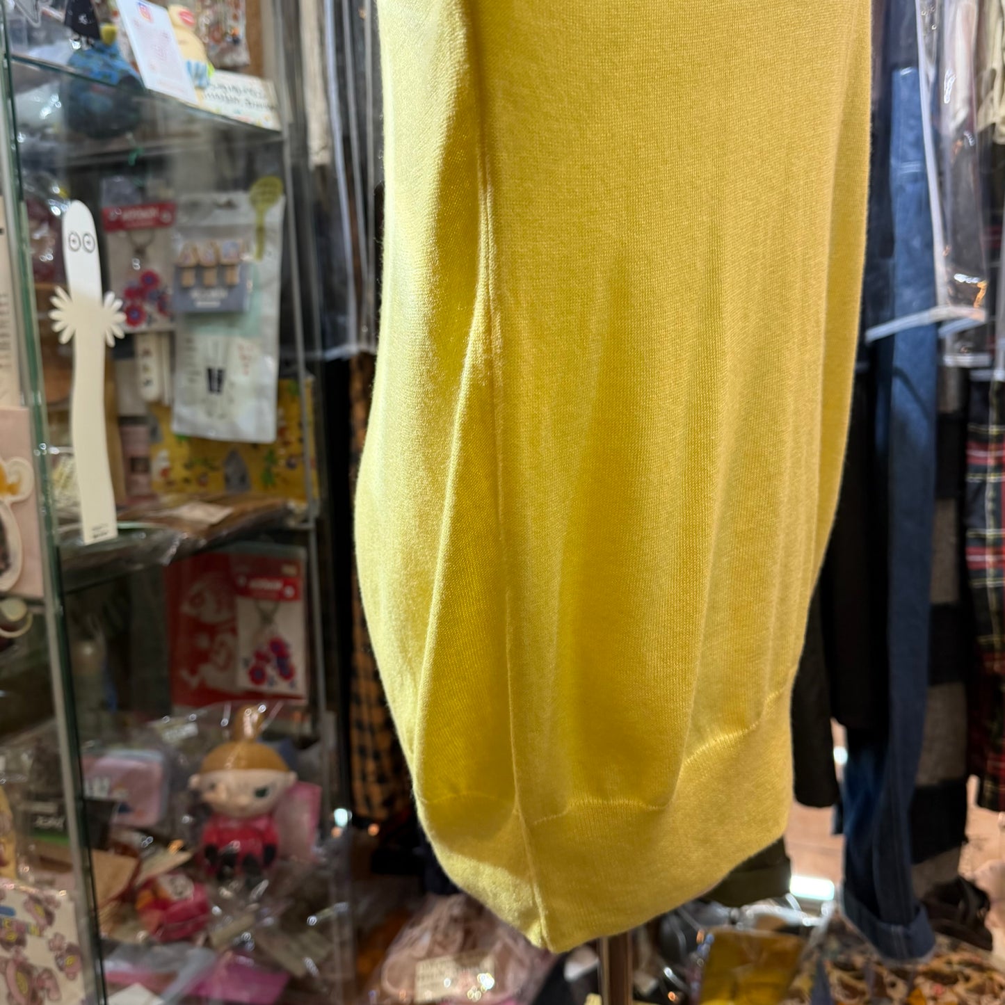 Doux Bleu Yellow Cotton Super Soft Top, made in Vietnam