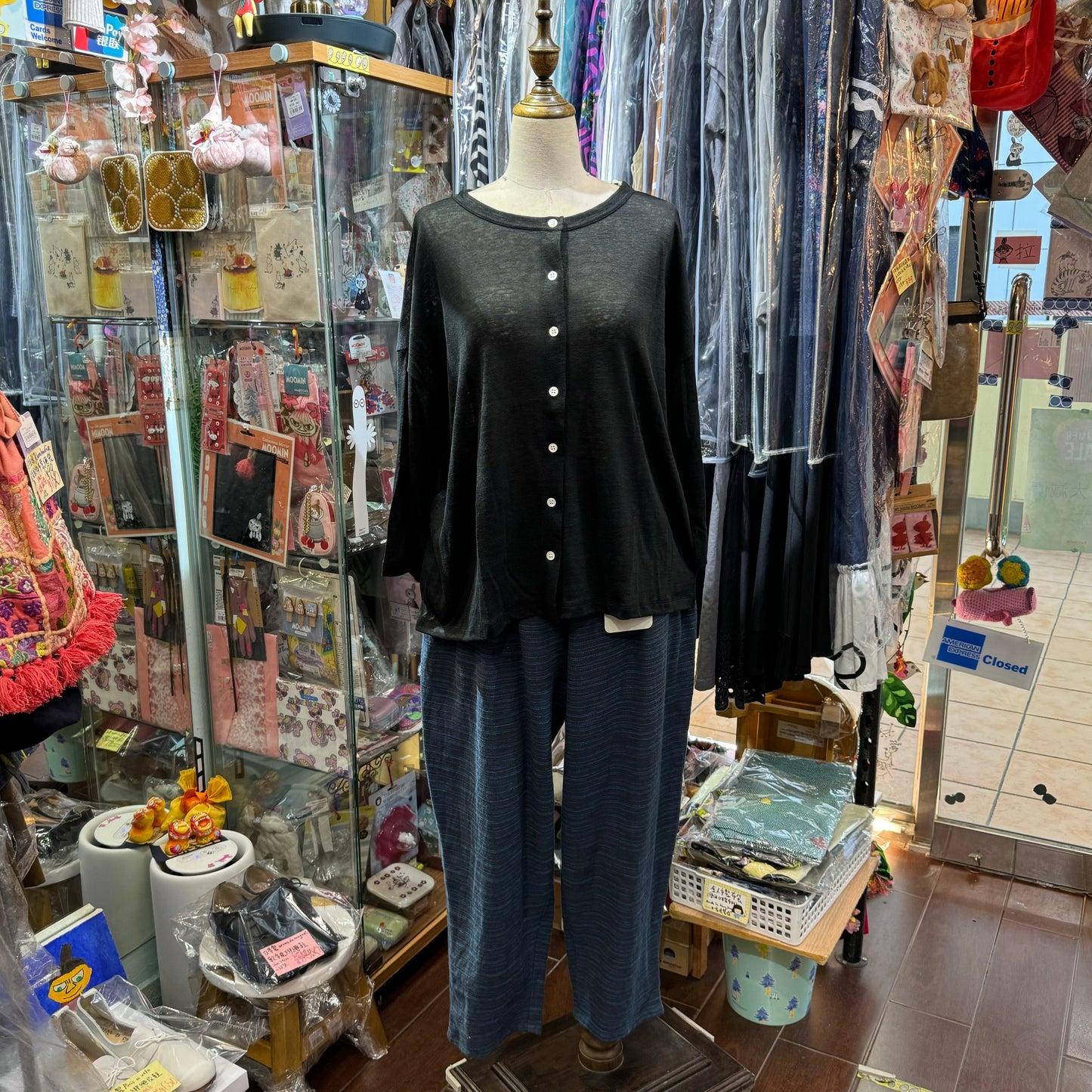 Sale- d.comfort Linen Cardigan, 2 Colors, made in Japan