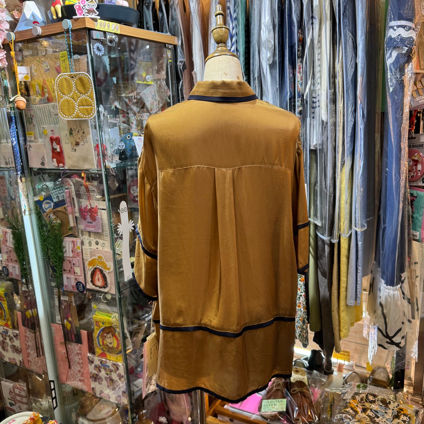 Rosier Brown Shirt, made in Japan