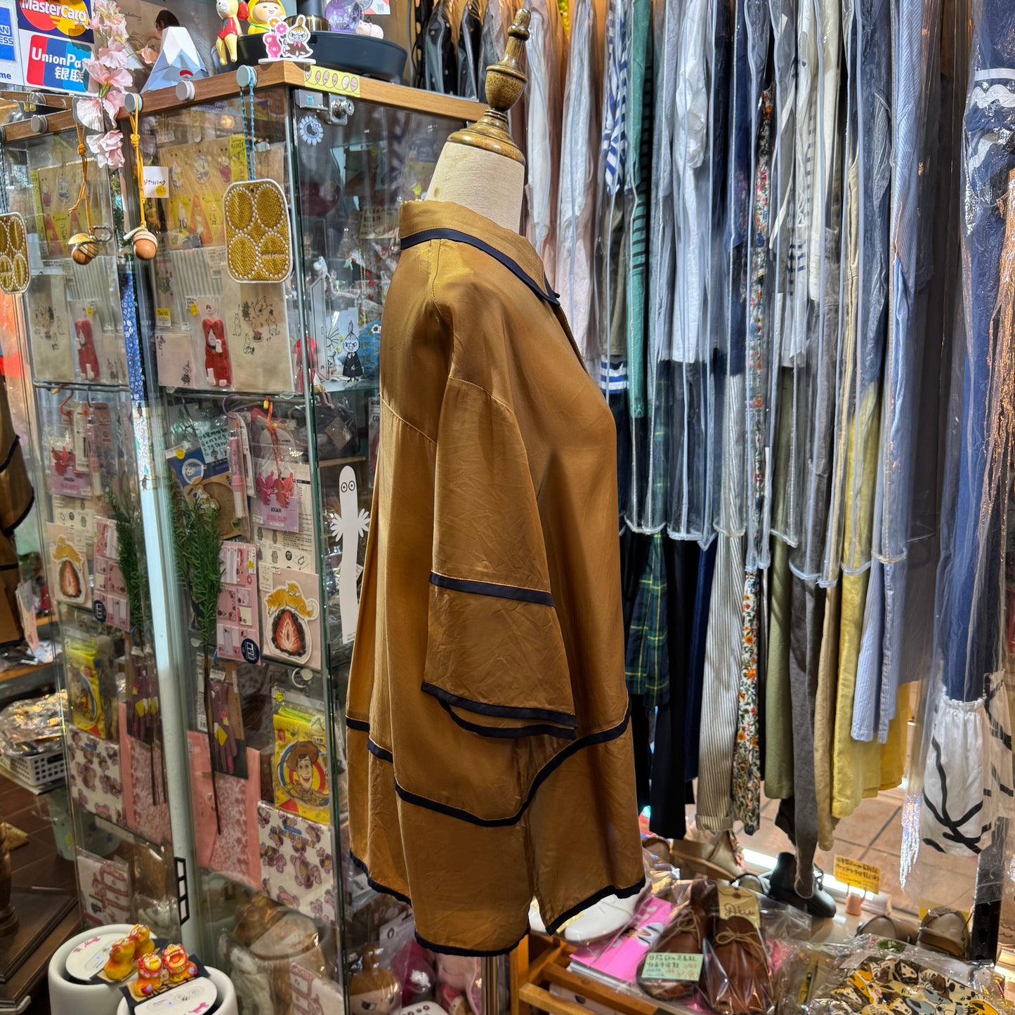Rosier Brown Shirt, made in Japan